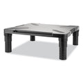 Innovera Single Level Monitor Riser, 13.13" x 13.5" x 4", Black