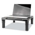 Innovera Single Level Monitor Riser, 13.13" x 13.5" x 4", Black