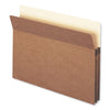 Smead Redrope Drop Front File Pockets, 1.75" Expansion, Letter Size, Redrope, 50/Box