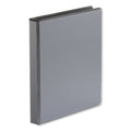 Universal Deluxe Easy-to-Open D-Ring View Binder, 3 Rings, 1" Capacity, 11 x 8.5, Black