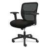 HON Gateway Mid-Back Task Chair, Supports Up to 250 lb, 17" to 22" Seat Height, Black