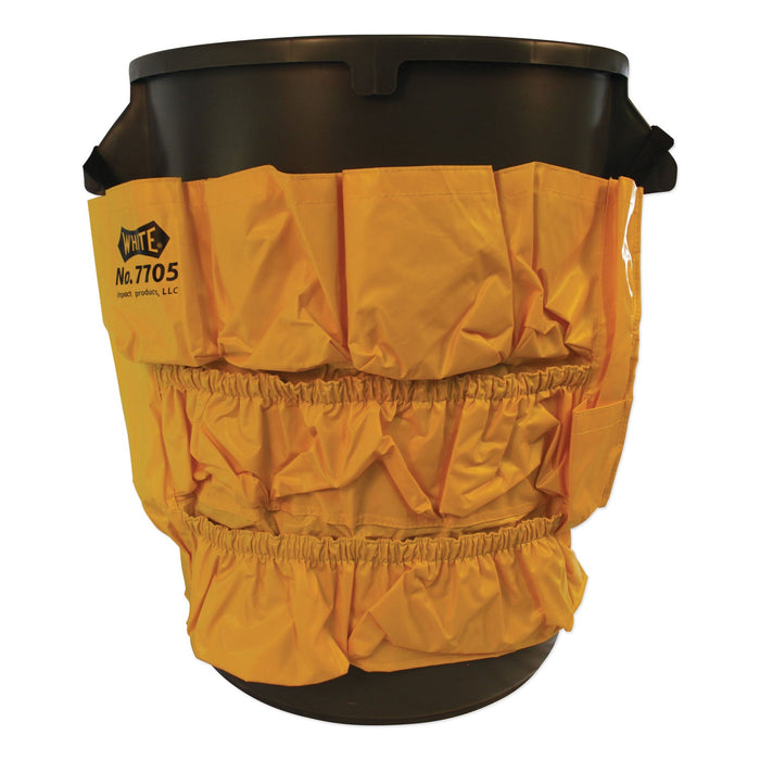 Impact Gator Caddy Vinyl Yellow Bag, Nine Compartments, 20 x 20.5, Yellow
