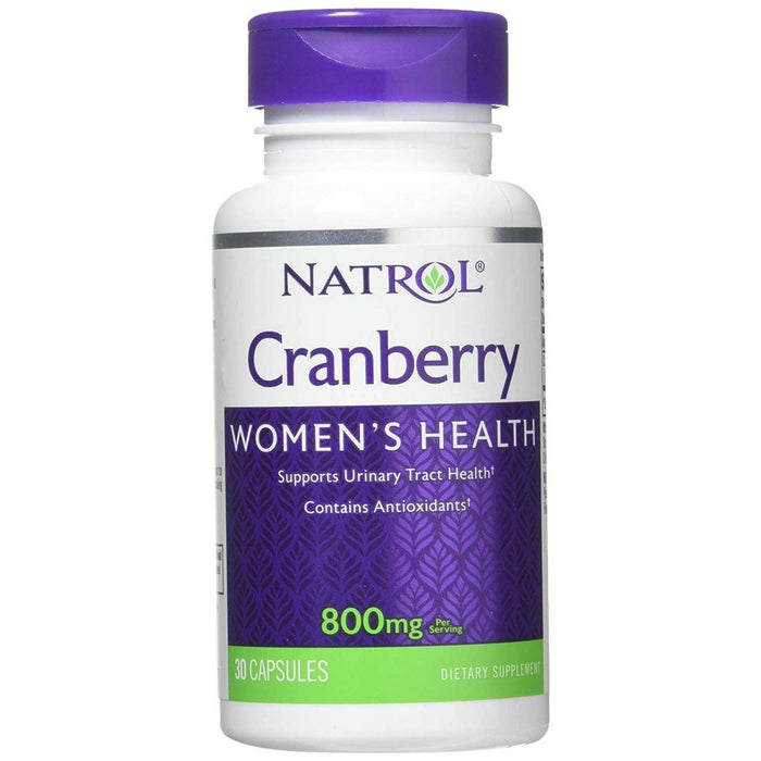 Natrol Cranberry Extract - 800 Mg - 30 Capsules by Pasteur Pharmacy