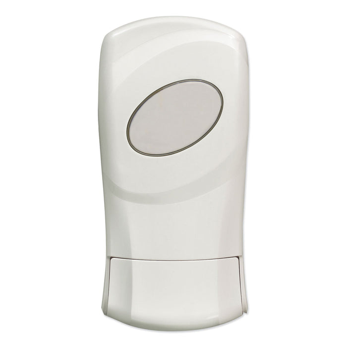 Dial FIT Universal Manual Dispenser, 1.2 L, 4 x 5.13 x 10.5, Ivory, 3/Carton