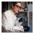 KleenGuard G40 Foam Nitrile Coated Gloves, 250 mm Length, X-Large/Size 10, Blue, 12 Pairs
