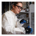 KleenGuard G40 Foam Nitrile Coated Gloves, 240 mm Length, Large/Size 9, Blue, 12 Pairs