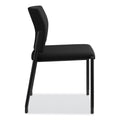 HON Accommodate Series Guest Chair, 23.25" x 22.25" x 32", Black, 2/Carton