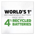 Energizer NiMH Rechargeable D Batteries, 1.2 V, 2/Pack