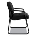HON Pillow-Soft 2090 Series Guest Arm Chair, 23.25" x 28" x 36", Black