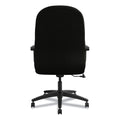 HON Pillow-Soft 2090 Series Executive High-Back Swivel/Tilt Chair, Supports Up to 300 lb, 16.75" to 21.25" Seat Height, Black