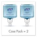 PURELL HEALTHY SOAP Gentle and Free Foam, For ES4 Dispensers, Fragrance-Free, 1,200 mL, 2/Carton