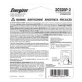 Energizer 2032 Lithium Coin Battery, 3 V, 2/Pack