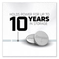 Energizer 2032 Lithium Coin Battery, 3 V, 2/Pack