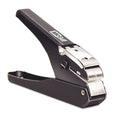 McGill Handheld Badge/Slot Punch, 9/16" x 1/8" Horizontal Slot, Black/Chrome
