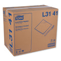 Tork Universal Luncheon Napkins, 1-Ply, 13" x 11.5", 1/4 Fold, Poly-Pack, White 6000/Carton