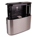 Tork Xpress Countertop Towel Dispenser, 12.68 x 4.56 x 7.92, Stainless Steel/Black