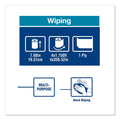 Tork Basic Paper Wiper Roll Towel, 7.68" x 1,150 ft, White, 4 Rolls/Carton