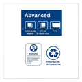 Tork Advanced Masterfold Dispenser Napkins, 1-Ply,12" x 17", White, 6000/Carton