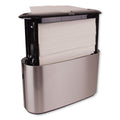 Tork Xpress Countertop Towel Dispenser, 12.68 x 4.56 x 7.92, Stainless Steel/Black