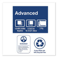 Tork Xpressnap Interfold Dispenser Napkins, 2-Ply, 6.5" x 8.5", White, 6000/Carton
