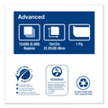 Tork Advanced Soft Minifold Dispenser Napkins, 1-Ply,13" x 12", Natural, 6000/Carton