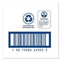 Tork Universal Dinner Napkins, 1-Ply, 15" x 17", 1/8 Fold, White, 3000/Carton