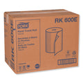 Tork Universal Hardwound Roll Towel, 1-Ply, 7.88" x 600 ft, Natural, 12/Carton