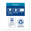 Tork Handi-Size Perforated Kitchen Roll Towel, 2-Ply, 11 x 6.75, White, 120/Roll, 30/Carton