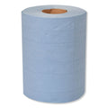 Tork Industrial Paper Wiper, 4-Ply, 10 x 15.75, Blue, 190 Wipes/Roll, 4 Roll/Carton