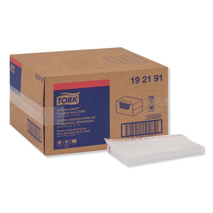 Tork Foodservice Cloth, 13 x 24, White, 150/Carton