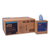 Tork Industrial Paper Wiper, 4-Ply, 8.54 x 16.5, Blue, 90 Towels/Box, 10 Boxes/Carton