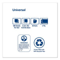 Tork Universal Bath Tissue, Septic Safe, 2-Ply, White, 500 Sheets/Roll, 48 Rolls/Carton
