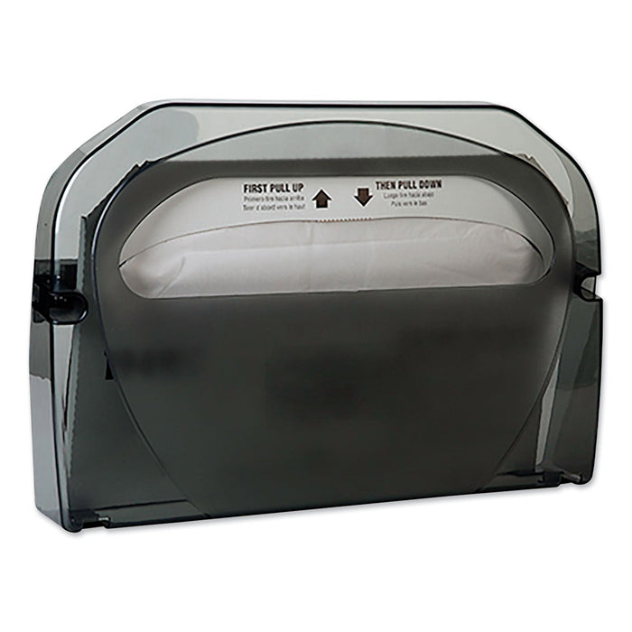 Tork Toilet Seat Cover Dispenser, 16 x 3.13 x 11.5, Smoke, 12/Carton