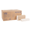 Tork Multifold Towels, 9.13 x 9.5, Natural White, 250/Pack, 16 Packs/Carton