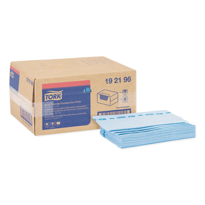 Tork Foodservice Cloth, 13 x 21, Blue, 150/Carton