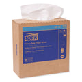 Tork Heavy-Duty Paper Wiper, 9.25 x 16.25, White, 90 Wipes/Box, 10 Boxes/Carton