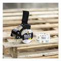 Duck MAX Packaging Tape with Pistol Grip Dispenser, 3" Core, 1.88" x 54.6 yds, Crystal Clear