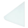U Brands Cubicle Glass Dry Erase Board, 20 x 16, White