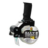 Duck MAX Packaging Tape with Pistol Grip Dispenser, 3" Core, 1.88" x 54.6 yds, Crystal Clear