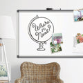 U Brands PINIT Magnetic Dry Erase Board, 72 x 48, White