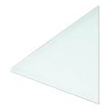 U Brands Floating Glass Ghost Grid Dry Erase Board, 36 x 24, White