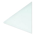 U Brands Floating Glass Ghost Grid Dry Erase Board, 48 x 36, White