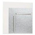 U Brands Floating Glass Dry Erase Board, 36 x 24, White