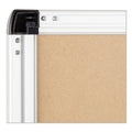 U Brands PINIT Magnetic Dry Erase Board, 24 x 18, White