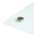 U Brands Magnetic Glass Dry Erase Board Value Pack, 36 x 24, White