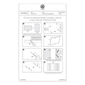 U Brands PINIT Magnetic Dry Erase Board, 36 x 24, White