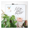 U Brands Magnetic Dry Erase Board, 20 x 16, White