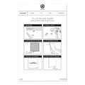 U Brands Tile Board Value Pack with Undated One Month Calendar, 14 x 14, White/Natural, 2/Set