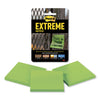 Post-it Water-Resistant Self-Stick Notes, 3" x 3", Green, 45 Sheets/Pad, 3 Pads/Pack