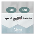 Mr. Clean Glass and Multi-Surface Cleaner with Scotchgard Protector, Apple, 32 oz Spray Bottle, Ready-To-Use